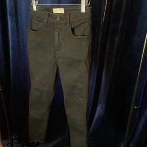 Abercrombie and Fitch, black jeans, size 4 xs 27